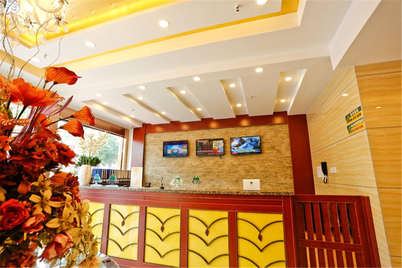 Greentree Inn Shandong Qingdao Development District Sdust Express Hotel Dış mekan fotoğraf